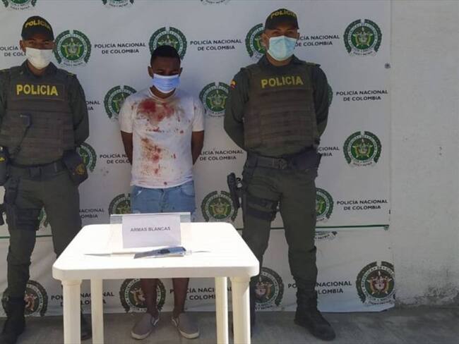 Juez envió a la cárcel a hombre que intentó asesinar a su hijo de 2 años. Foto: Policía Nacional