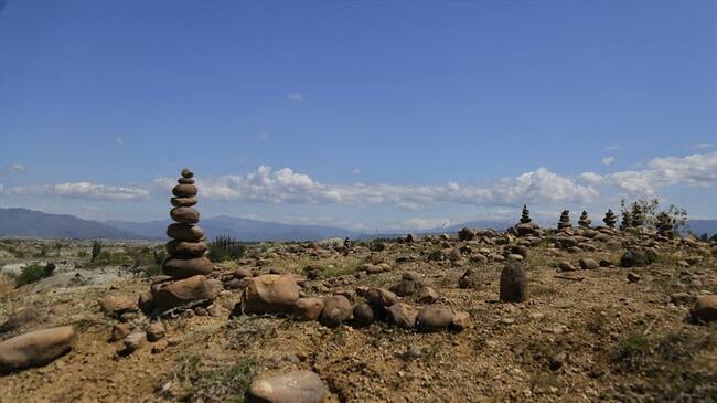 David Monroy, integrante de la mesa de producción del Festival Camping Tatacoa, habló en Sigue La W sobre cómo fue la organización del evento. . Foto: Colprensa - Álvaro Tavera