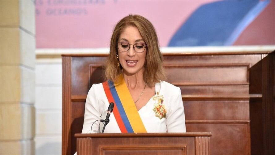 Jennifer Arias. Foto: Colprensa / CONGRESO