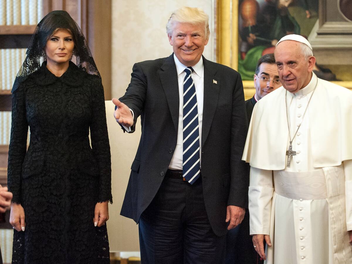 Donald Trump transmitió su pésame y pidió que Dios bendiga al papa Francisco