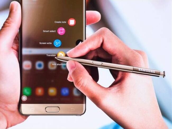 La Galaxy Note 7, que incluye el lápiz inteligente S Pen, estará a la venta a partir del 19 de agosto. Foto: BBC Mundo