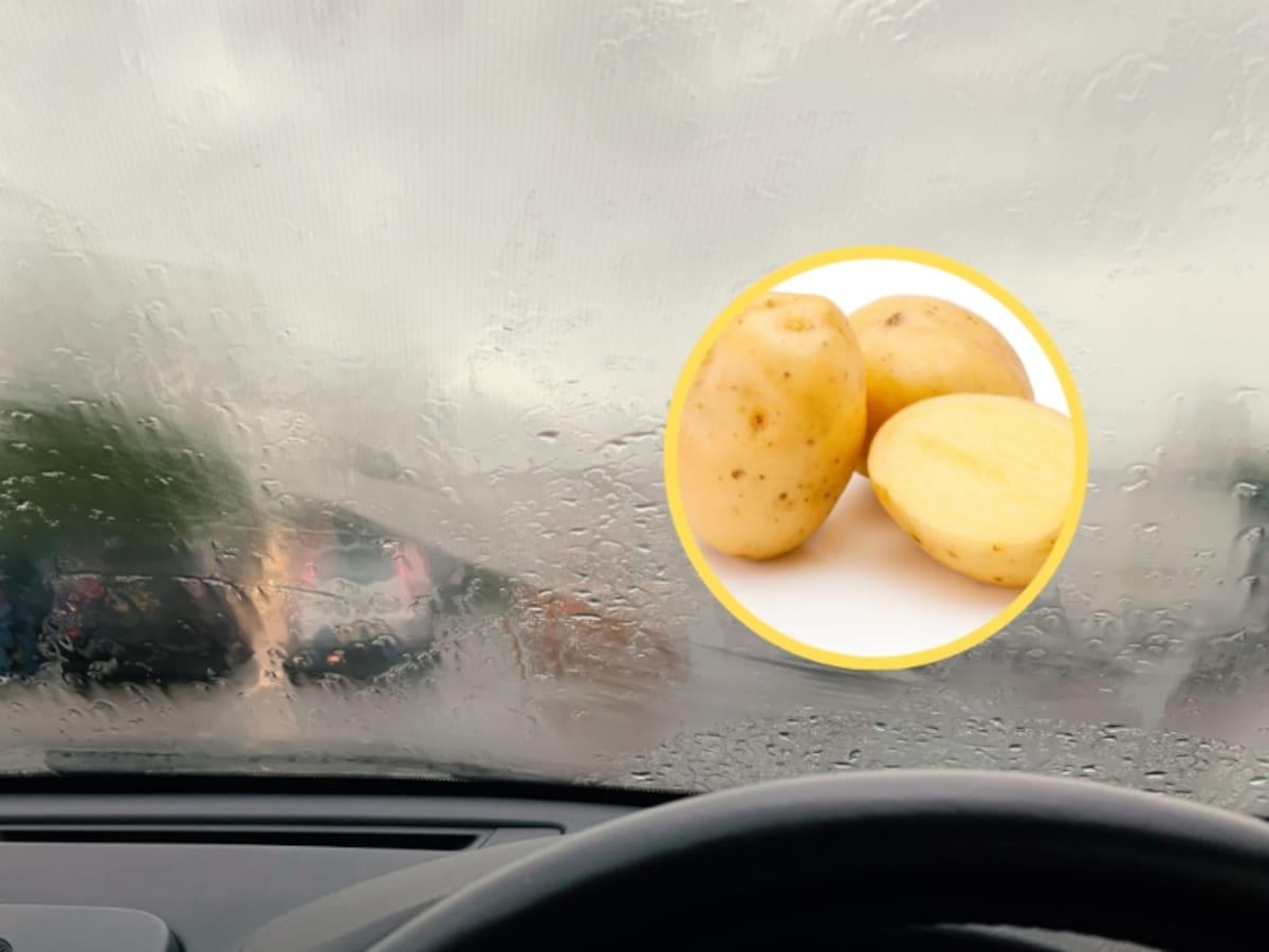 ¿Servirá? Este es el truco de la papa para desempañar los vidrios del carro