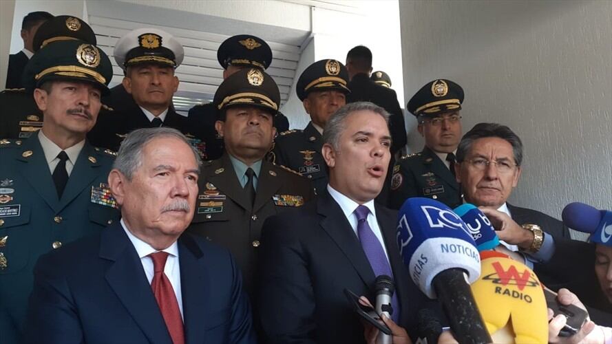 El presidente Iván Duque confirmó que se trató de una operación en la que fueron capturadas 11 personas. . Foto: W Radio