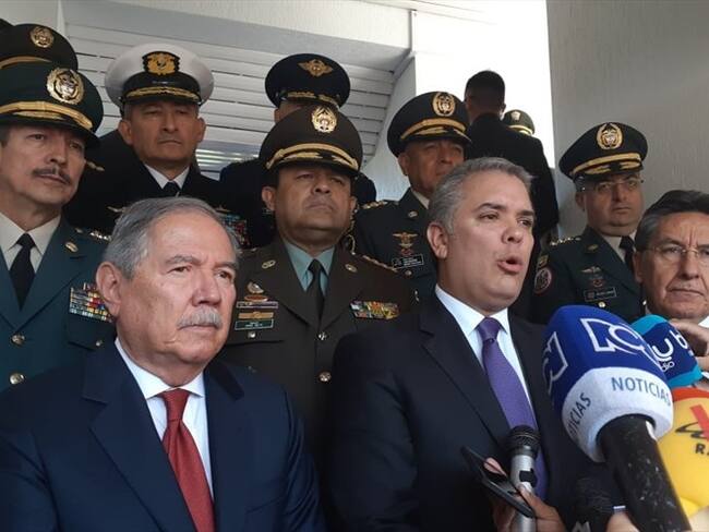 El presidente Iván Duque confirmó que se trató de una operación en la que fueron capturadas 11 personas. . Foto: W Radio