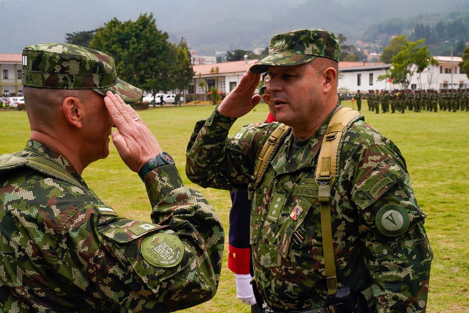 Mayor general Óscar Reinaldo Rey Linares, excomandante de la Quinta División del Ejército. Foto: Cortesía Ejército.