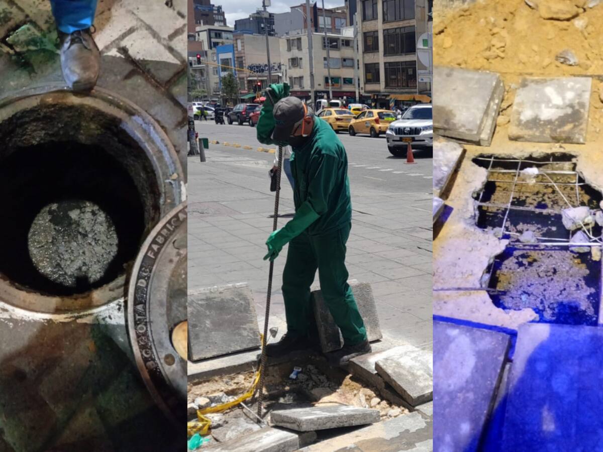 Denuncia: varios locales de la zona rosa de Bogotá inundados por excrementos