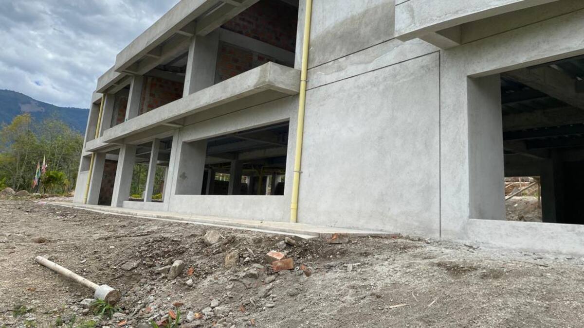 Elefante blanco: centro cultural en Nariño quedó en obra negra