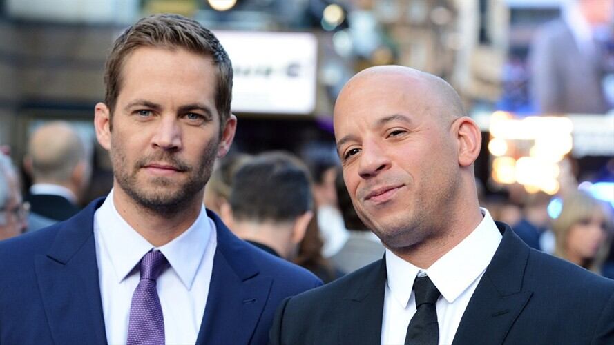 Actores Paul Walker y Vin Diesel en la premiere de Rápidos y Furiosos 6. Foto: Dave J Hogan/Getty Images