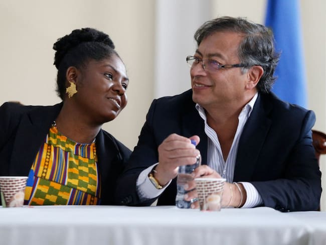 Presidente Gustavo Petro y vicepresidenta Francia Márquez. Foto: GettyImages