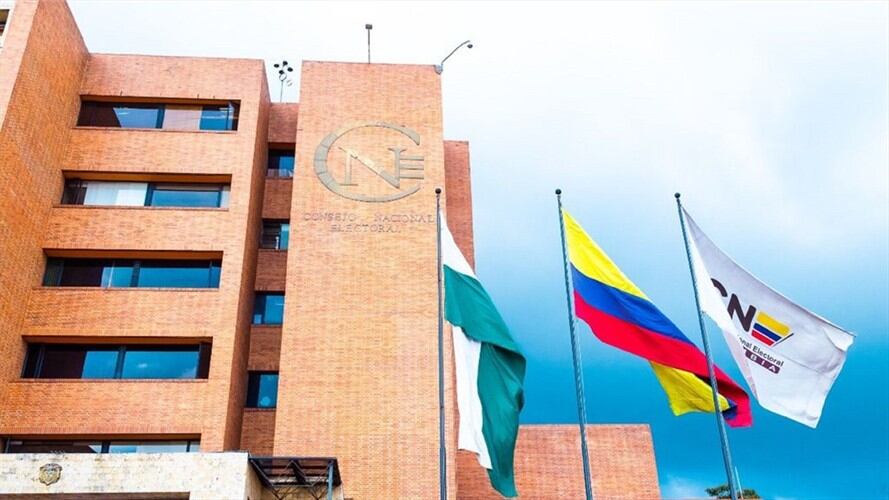 Sede del Consejo Nacional Electoral. Foto: Colprensa