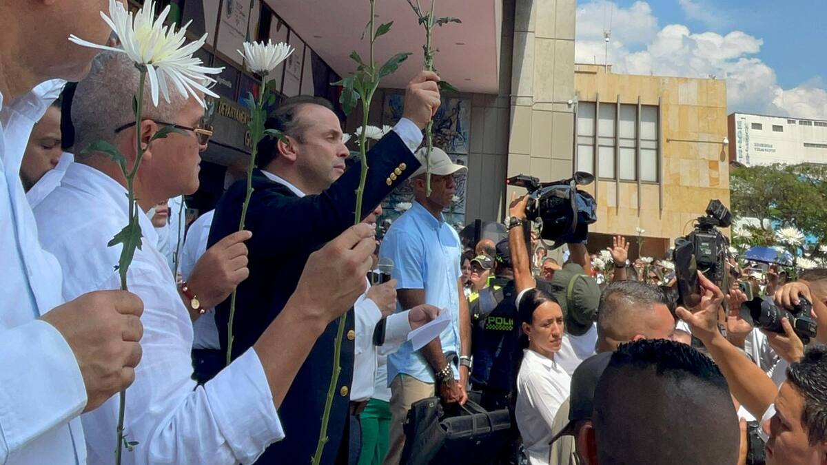 Desde Cali exigen respuestas sobre autores intelectuales del crimen de Miguel Uribe