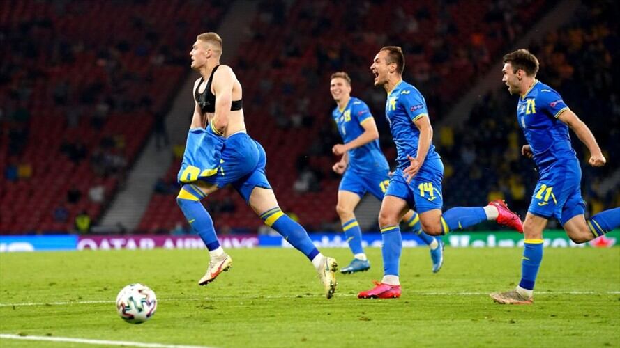 Ucrania clasifica a los cuartos de final de la Eurocopa. Foto: Getty Images
