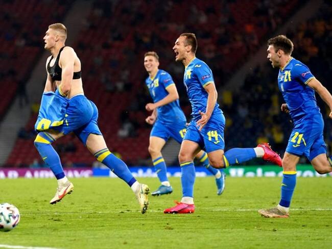 Ucrania clasifica a los cuartos de final de la Eurocopa. Foto: Getty Images