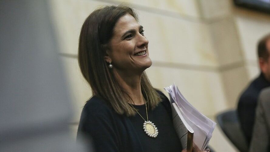 La ministra de Transporte, Ángela María Orozco. Foto: Colprensa