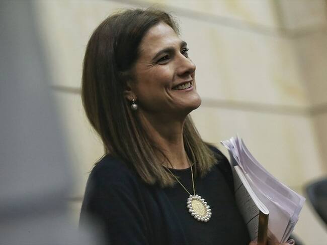 La ministra de Transporte, Ángela María Orozco. Foto: Colprensa