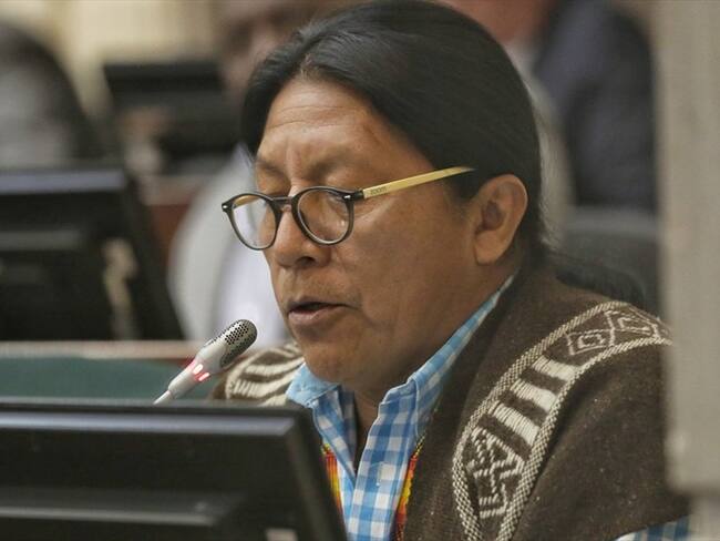 Feliciano Valencia expresó que es importante que los dirigentes políticos escuchen a las víctimas en terreno . Foto: Colprensa