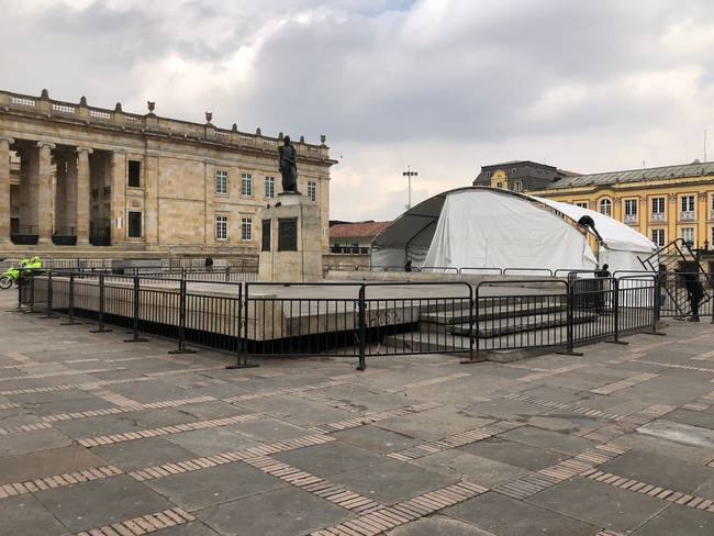 Posesión Gustavo Petro. Foto: Cortesía.