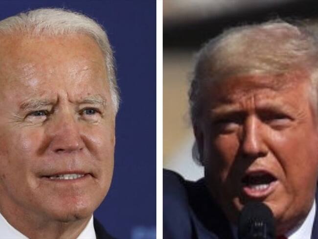 Joe Biden y Donald Trump. Foto: Getty Images