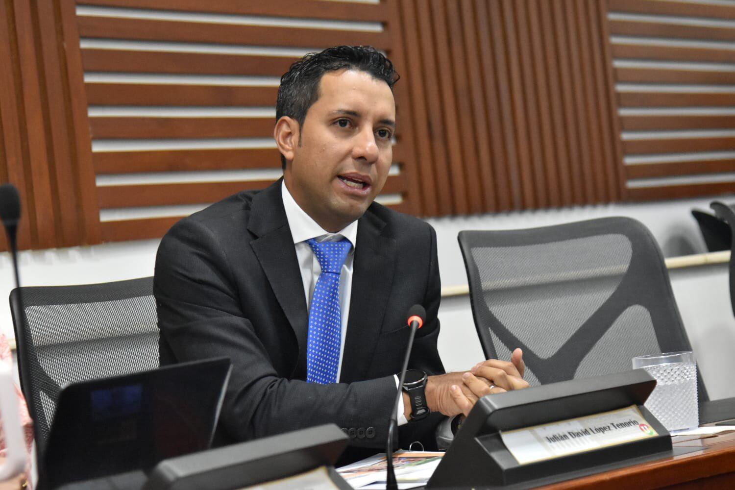 Julián López, presidente de la Cámara de Representantes. Foto: Cuenta de X de Julián López.