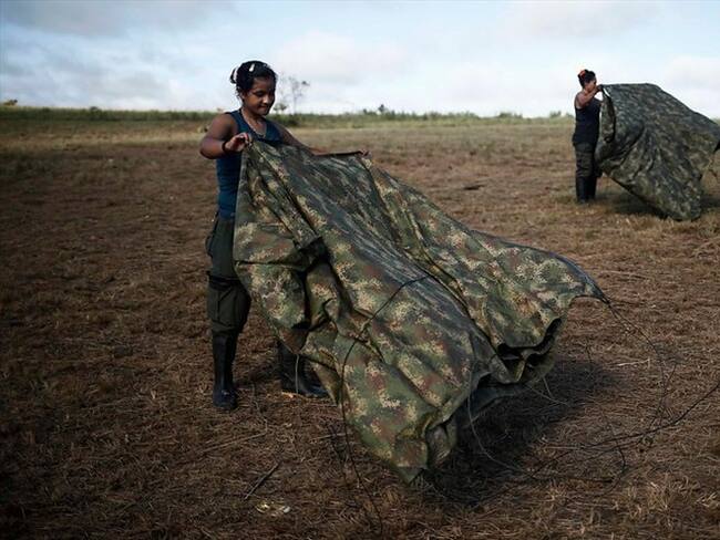 Décima Conferencia Nacional Guerrillera de las Farc EP. Foto: Colprensa - Juan Páez