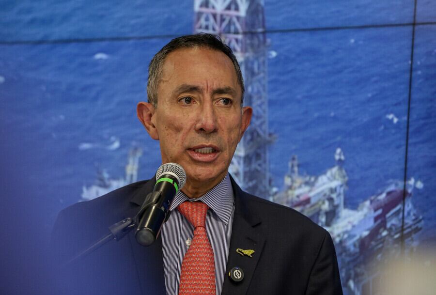 Bogotá. Noviembre 13 de 2024. En rueda de prensa el presidente de Ecopetrol, Ricardo Roa, presentó los resultados operativos y financieros correspondientes al tercer trimestre del 2024. (Colprensa - Catalina Olaya).