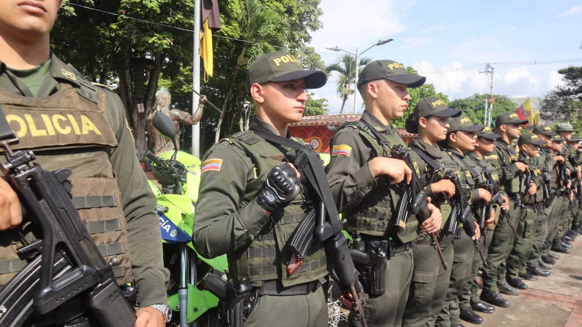 Tres policías heridos en ataque de disidencias en Robles, Jamundí