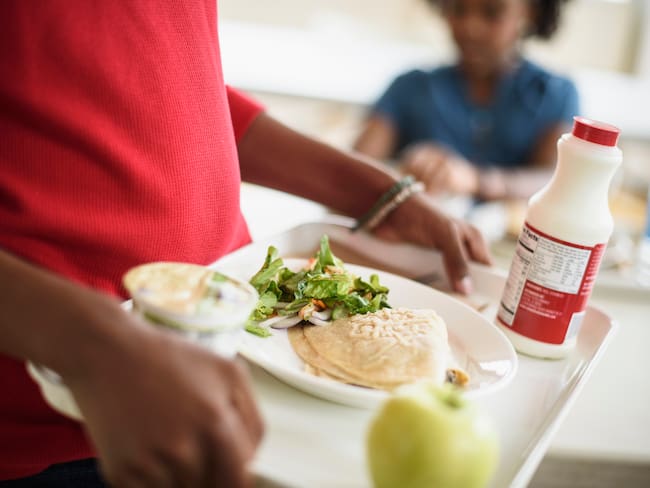 Alimentación escolar imagen de referencia. Foto: Getty Images