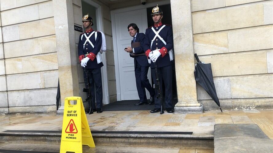 Duque se reunió con directivos de Sacyr. Foto: Redacción W Radio