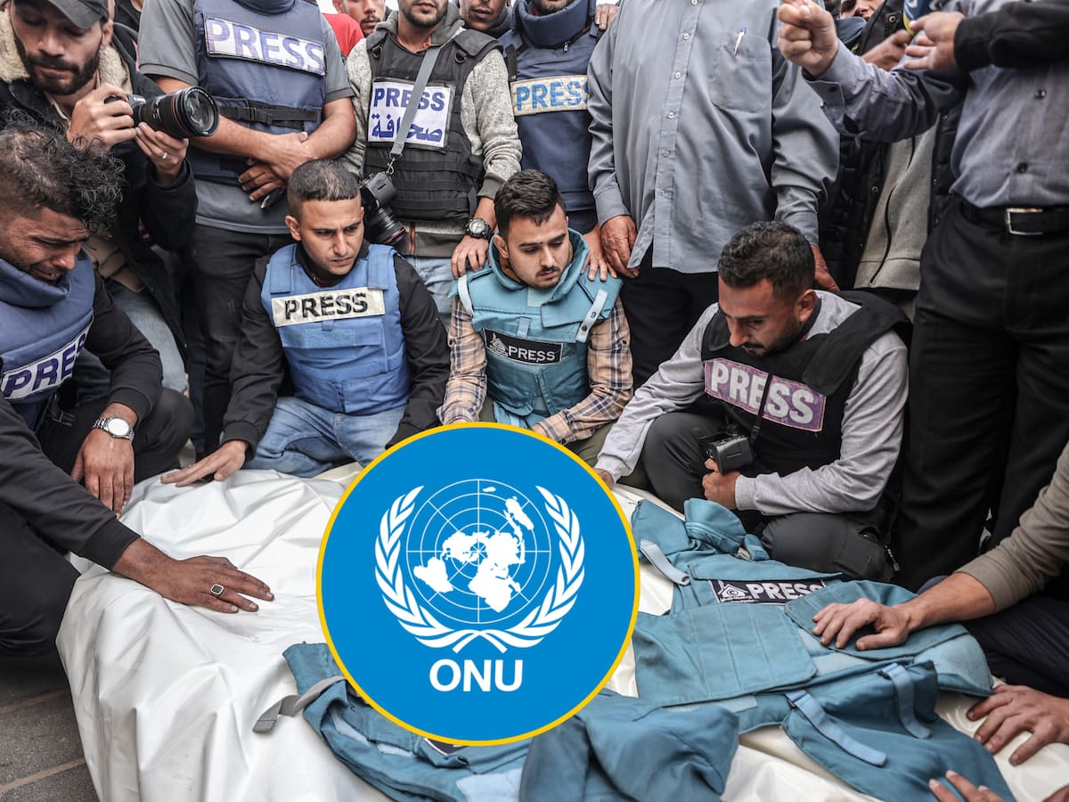 La ONU pidió a Israel que se permita la entrada de periodistas a Gaza