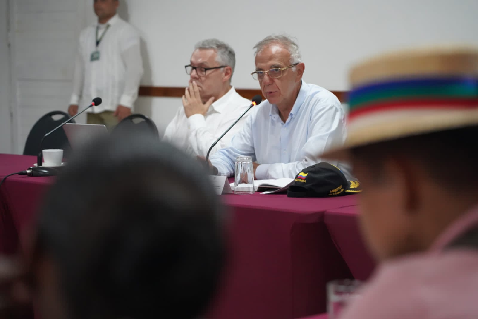 Ministro de Defensa, Iván Velásquez. Foto: cortesía Ministerio de Defensa.