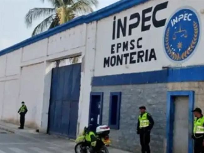 Detectan nueve casos positivos de COVID-19 en la cárcel de Montería . Foto: Cortesía