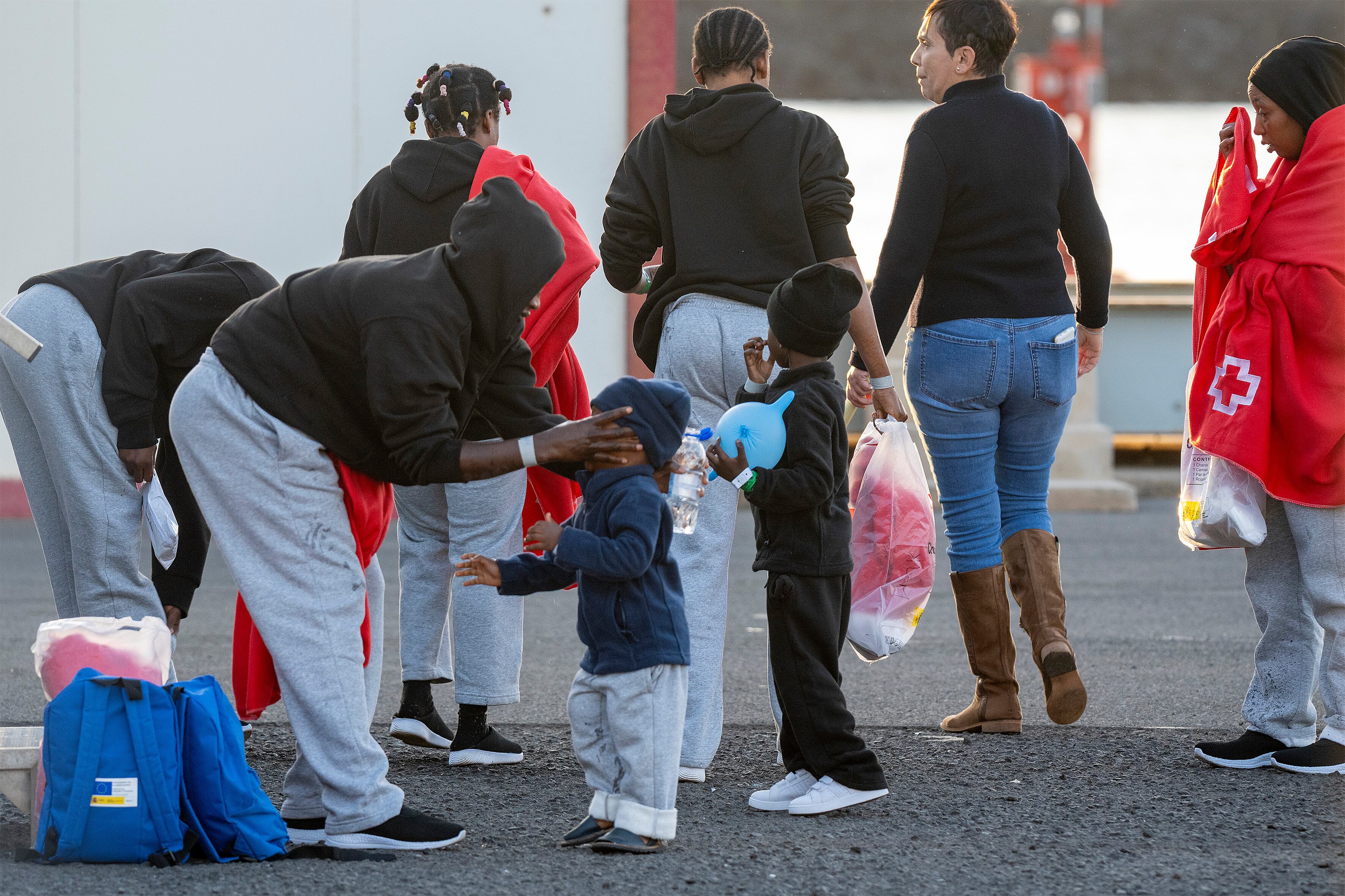 migrantes en Islas Canarias FOTO: EFE/ Adriel Perdomo