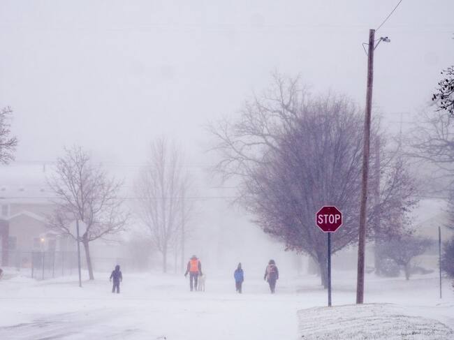 Tormenta en Estados Unidos. (Photo by Katie McTiernan/Anadolu Agency via Getty Images)