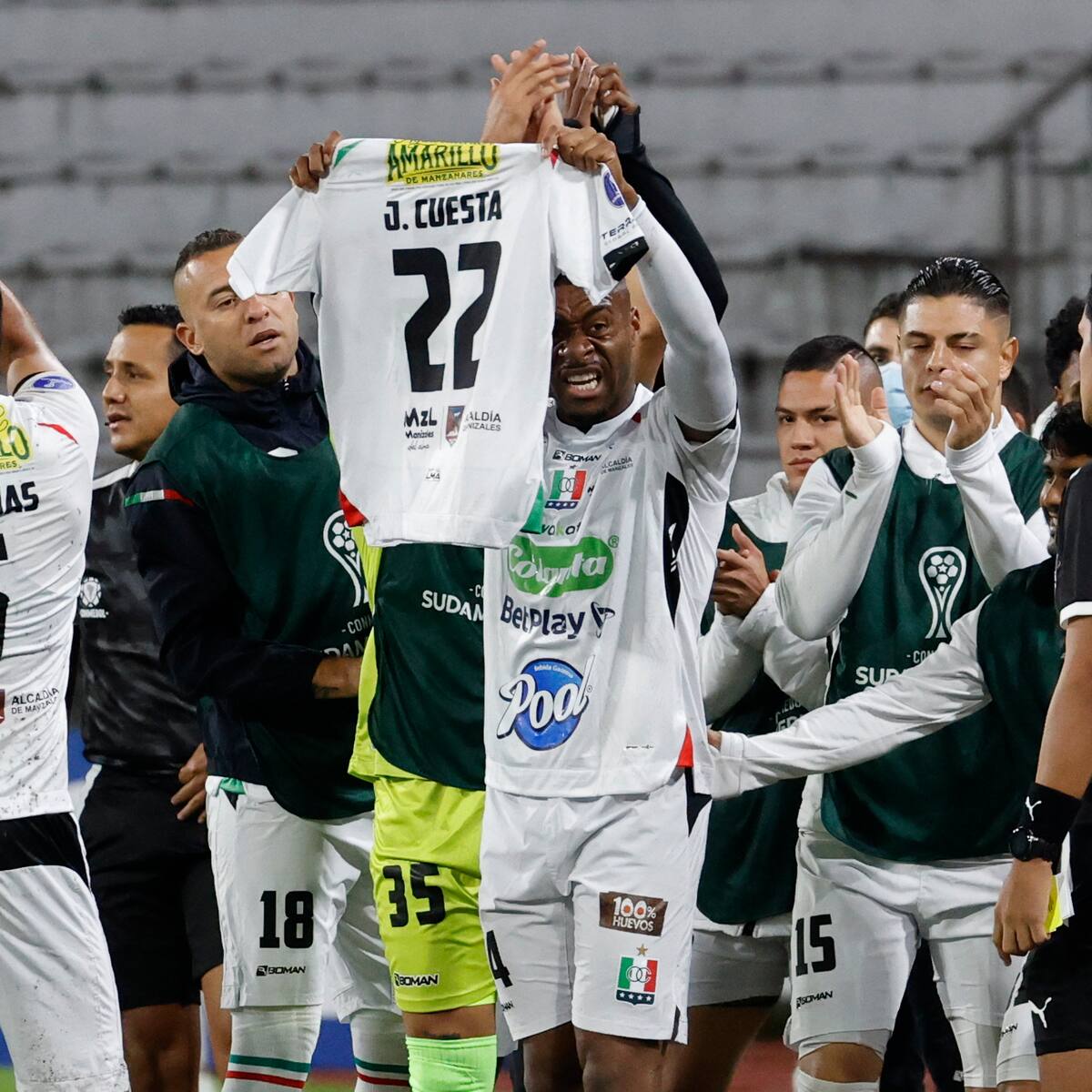 Once Caldas superó a Unión Española y quedó cerca de la clasificación a octavos de Copa Sudamericana