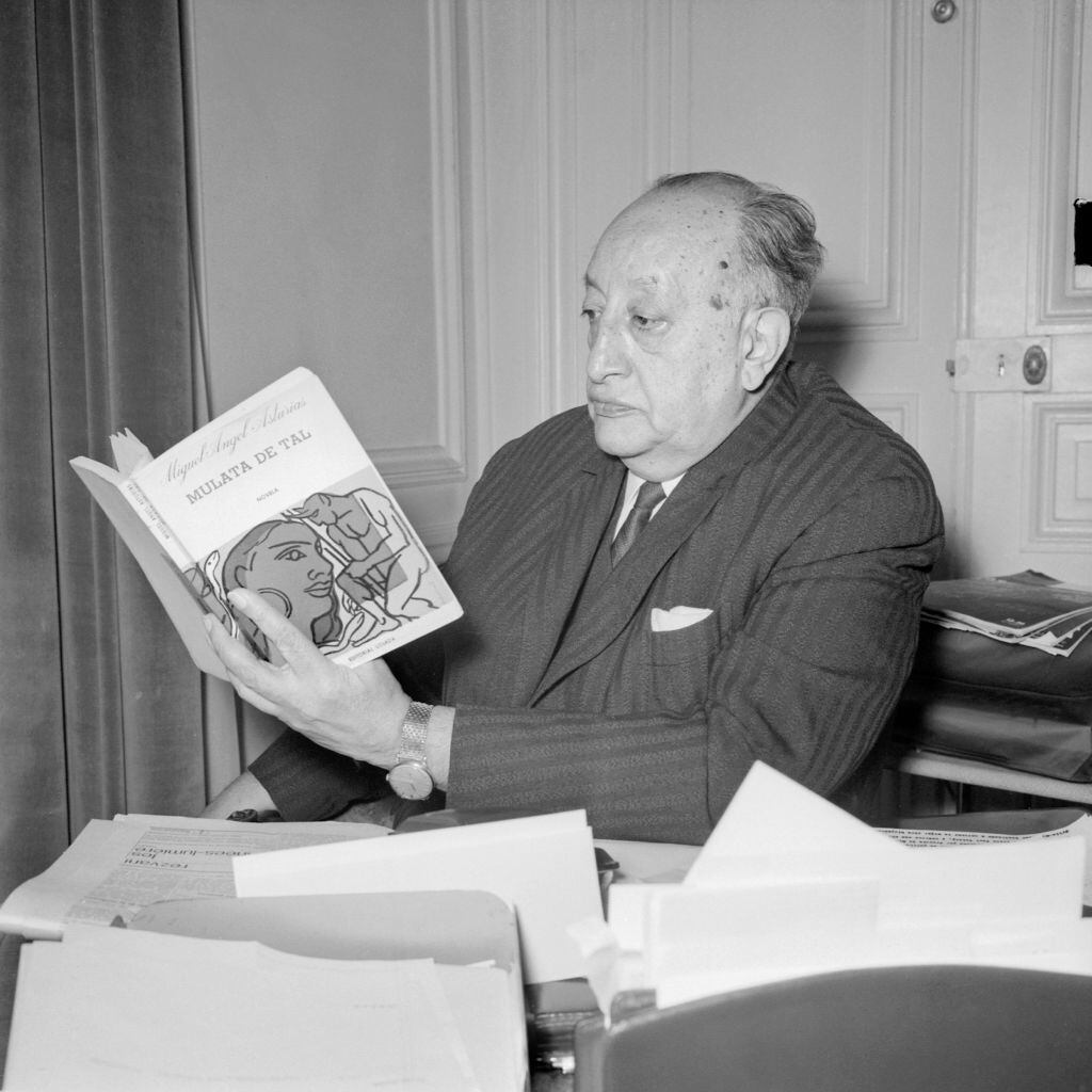 Miguel angel Asturias. (Photo credit should read AFP/AFP via Getty Images)