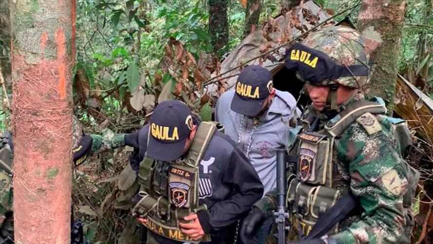 Los dos hombres habían sido secuestrados desde el pasado 14 de agosto. Foto: Cortesía Gaula Militar Meta