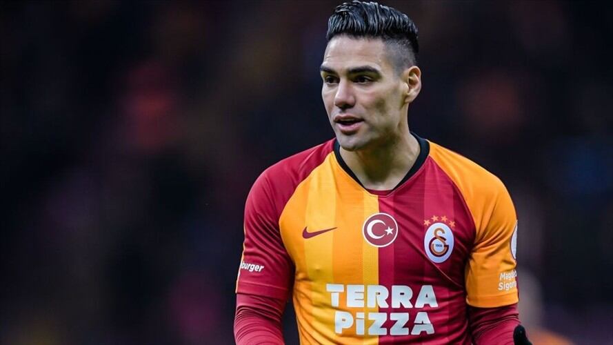Radamel Falcao, de 34 años, tiene contrato con el Galatasaray hasta 2022. Foto: Getty Images