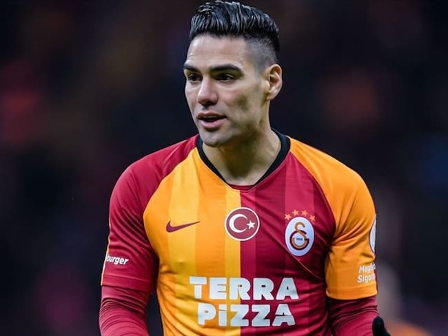 Radamel Falcao, de 34 años, tiene contrato con el Galatasaray hasta 2022. Foto: Getty Images