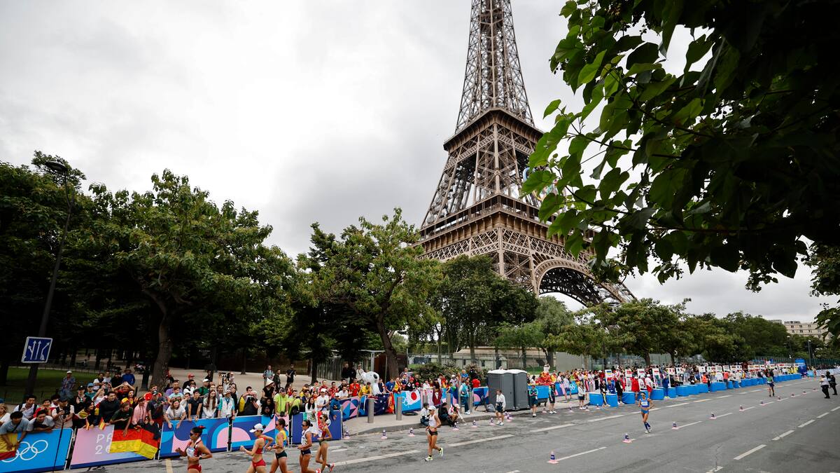 Atletas colombianos en marcha mixta culminaron su participación en París 2024