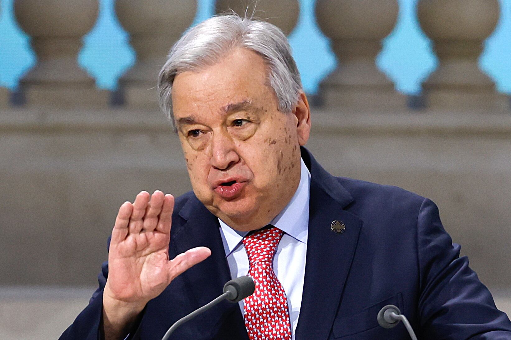 Secretario general de las Naciones Unidas (ONU), Antonio Guterres. EFE / EPA/ Mohammed Badra