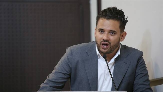 Inti Asprilla afirma que "le dolió el ego" burlas por ataque que sufrió del ESMAD. Foto: Colprensa / ÁLVARO TAVERA