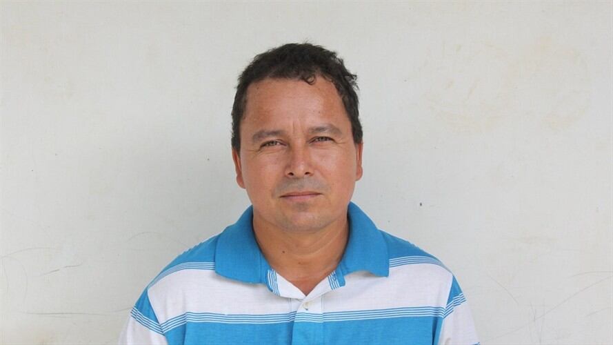 Celiar Martinez, secuestrado en el Catatumbo . Foto: Cortesía