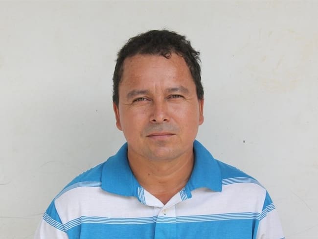 Celiar Martinez, secuestrado en el Catatumbo . Foto: Cortesía