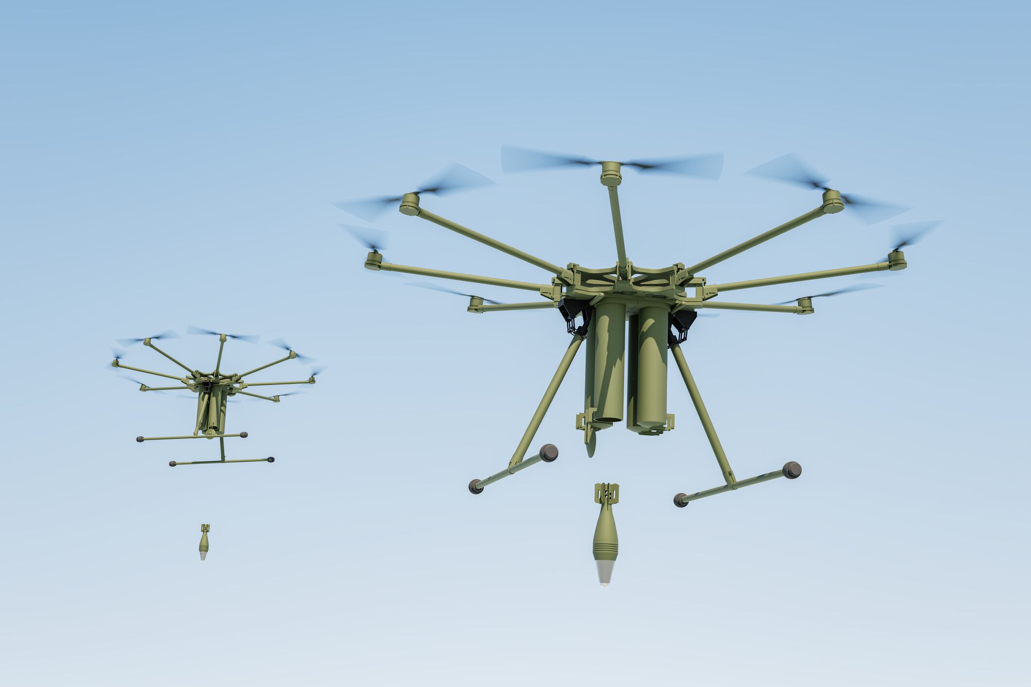 Imagen de referencia sobre misiles y drones. I Foto: Getty Images.