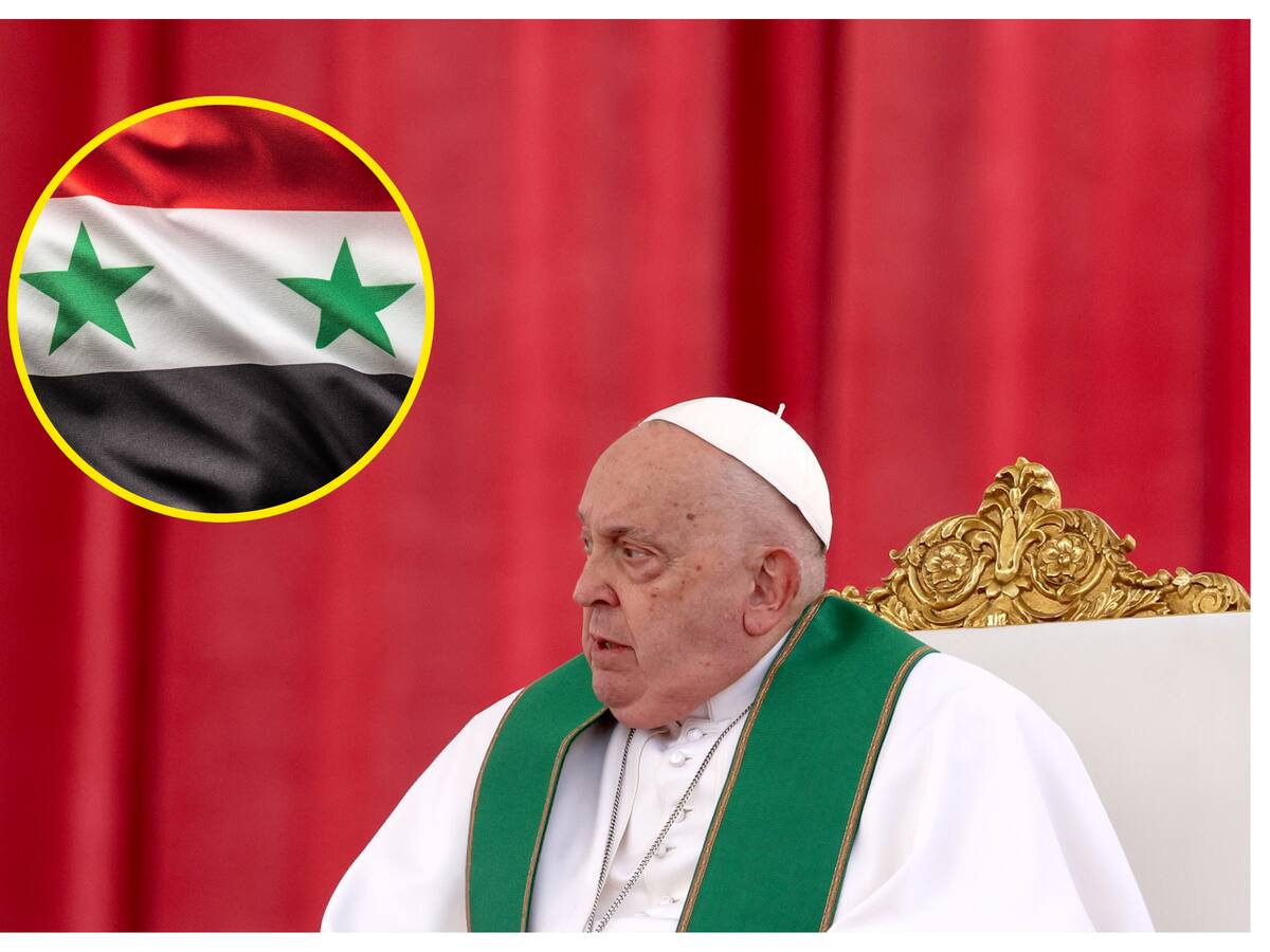 El papa invitó a orar por la paz y pidió que se ponga fin a la violencia en Siria