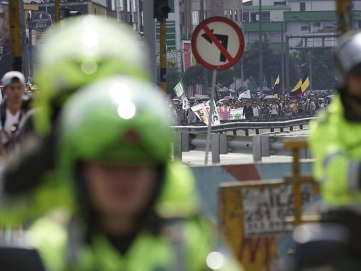 Marchas estudiantiles transcurrieron en calma y con baja afluencia
