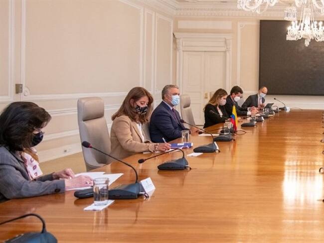 Estados Unidos ratificó respaldo a Colombia. Foto: Presidencia de la República