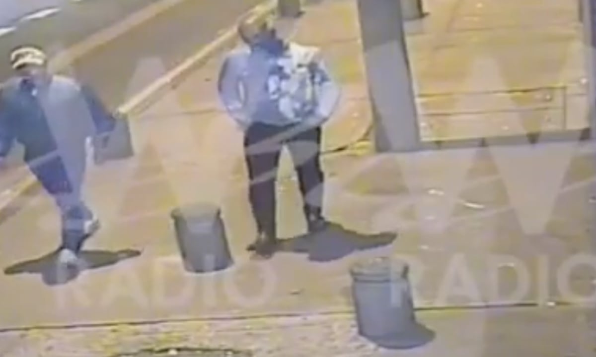 ¿Los mismos ‘neonazis’ que golpearon a cuatro jóvenes en Bogotá son los que vandalizaron las escaleras LGBTI? Foto: Andrea Díaz