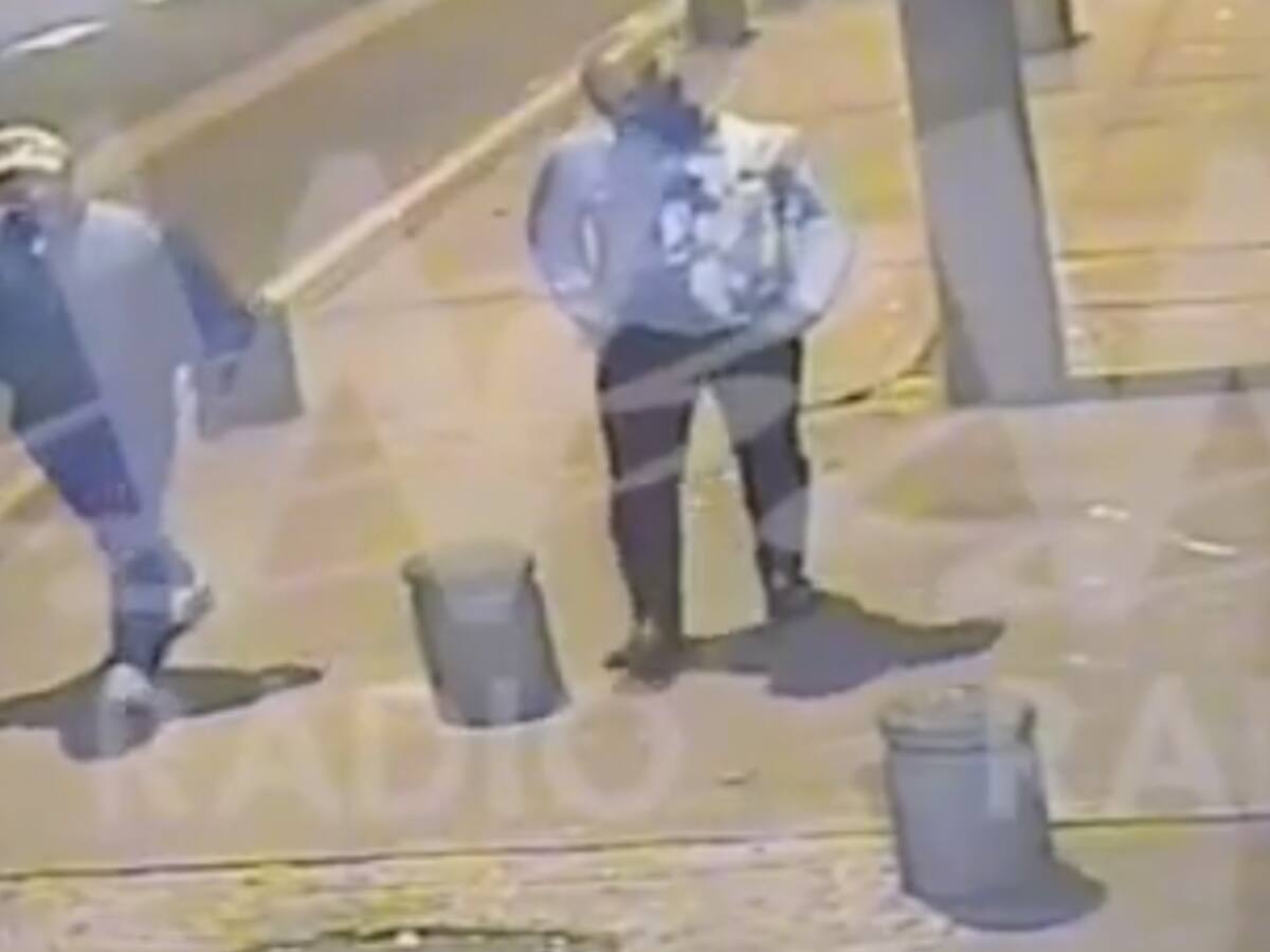 ¿Los mismos ‘neonazis’ que golpearon a cuatro jóvenes en Bogotá son los que vandalizaron las escaleras LGBTI?