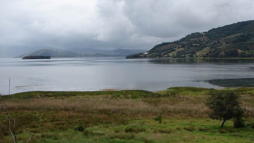 Las ocho empresas que hacen presencia en el Lago de Tota han tenido un avance del 70 por ciento de descontaminación . Foto: Colprensa